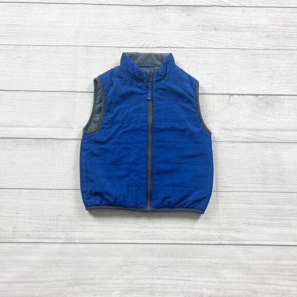 OshKosh B'gosh Other - OshKosh B’gosh Toddler Vest Puffer Fleece Lined Zip Up Outerwear 18-24 Months